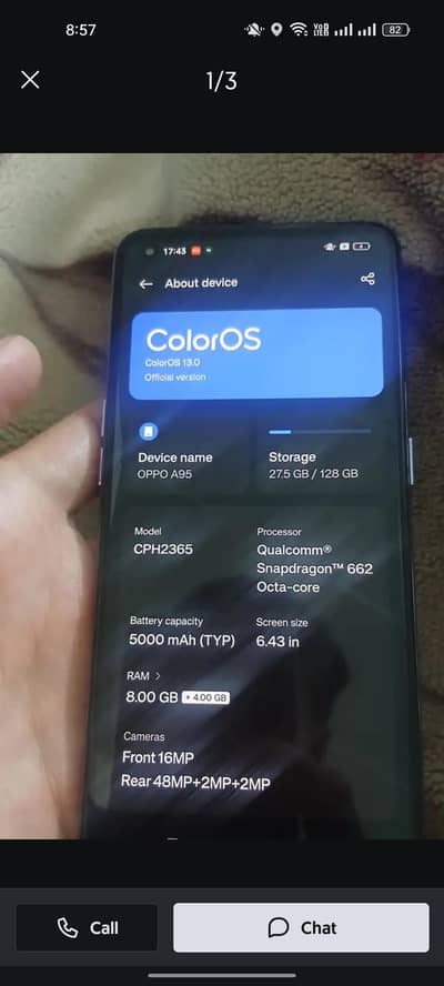 OPPO A95 . . . . 8/128
