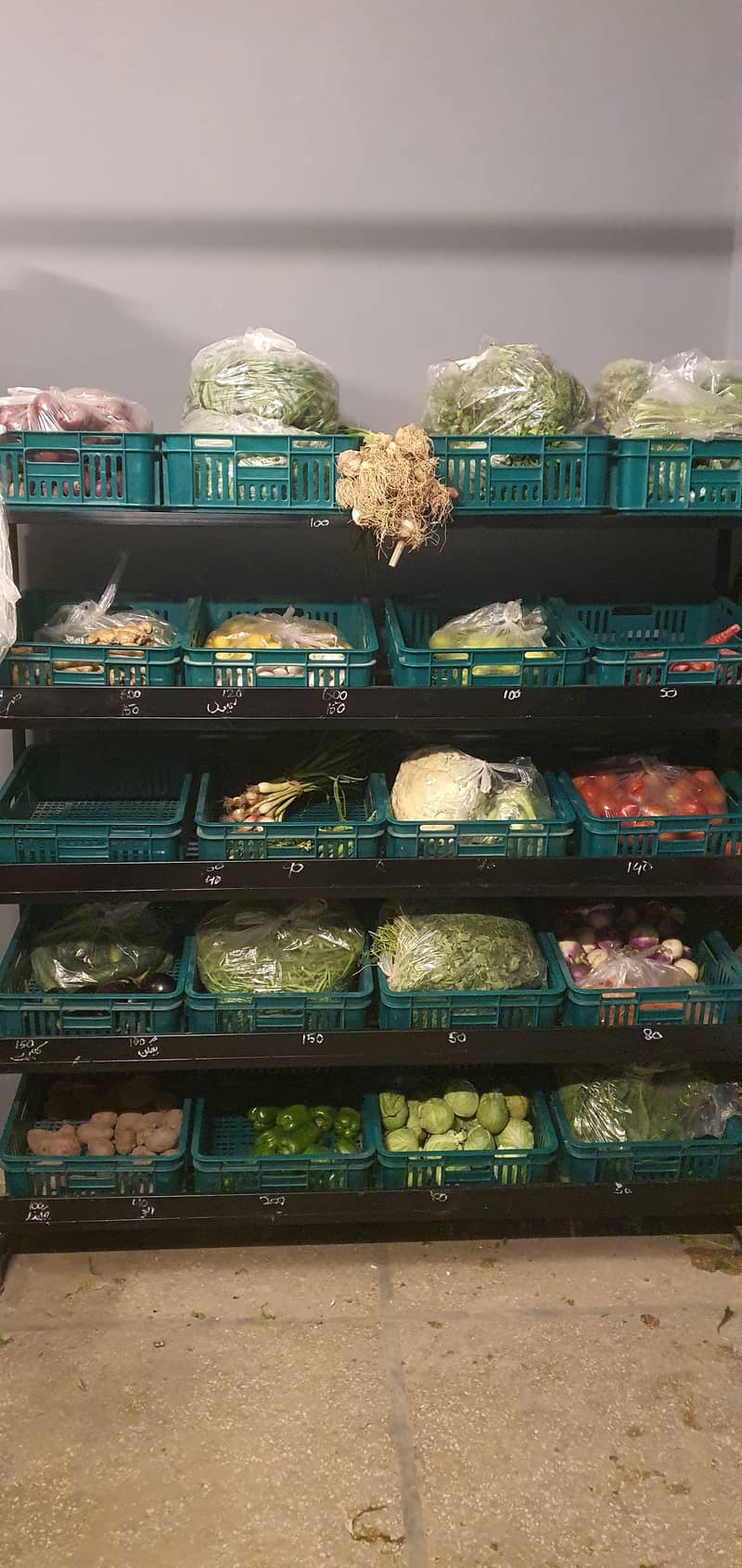 Vegetables stand 1