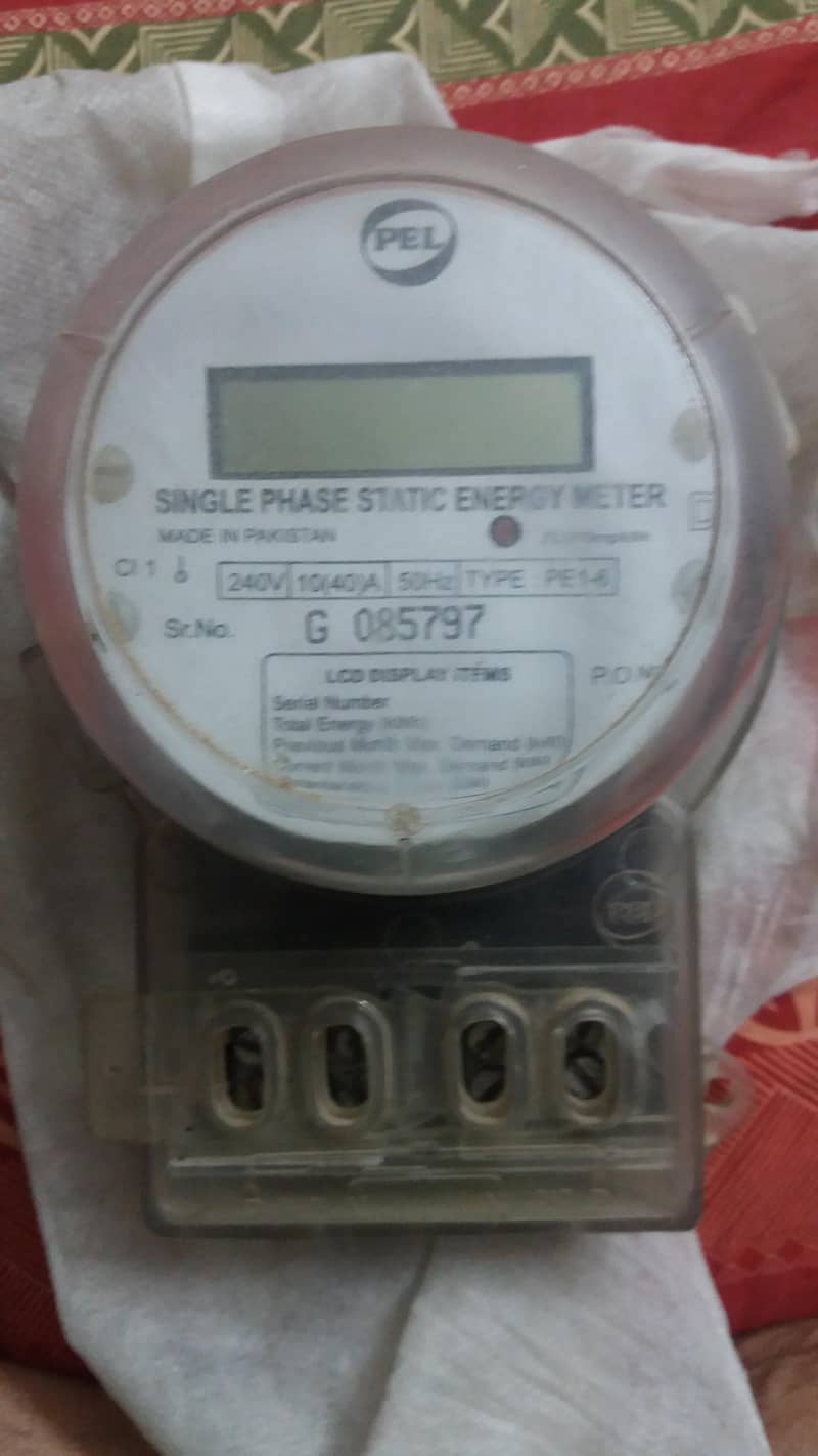 Electric sub meter 2