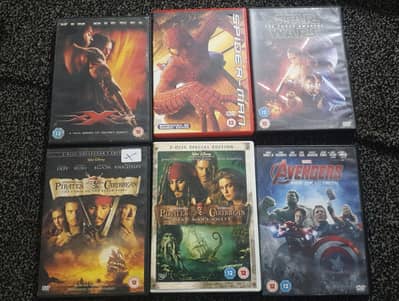 used dvds for sale, all for 500