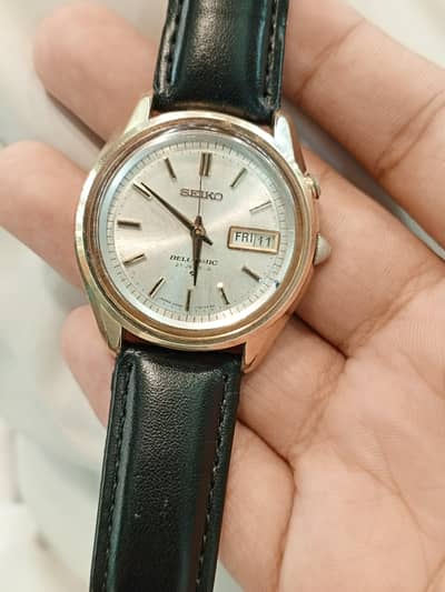 SEIKO BELL MATIC GOLD PLATED HEAVY VINTAGE FIXED PRICE