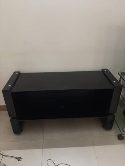 Rectangular table for placing TV and gaming consoles etc