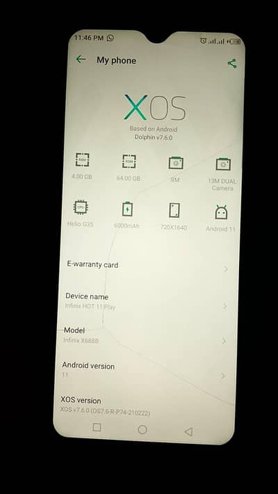 Infinix Hot 11 play