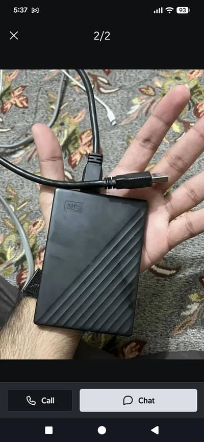 WD 2TB Portable Hard drive