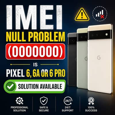 Imei issue in pixel 6 series solution