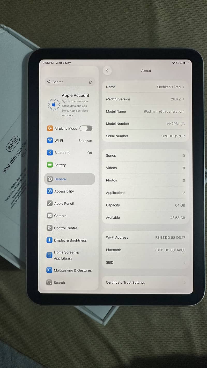 Ipad Mini 6 8