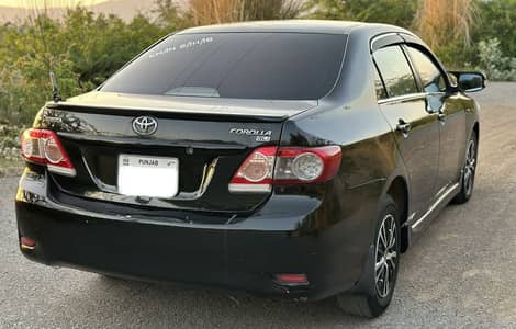 Toyota Corolla GLI 2009, PUNJAB number, BLACK Colour