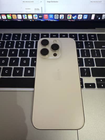 15 pro White 256gb LLA PTA Approved