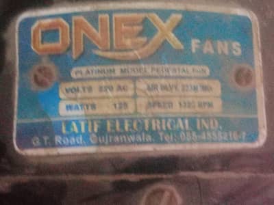 Onex fans