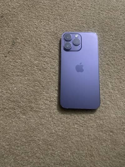 14 PRO MAX 256 GB DUAL SIM BOTH SIM PTA APPROVED LADIES HAND USED