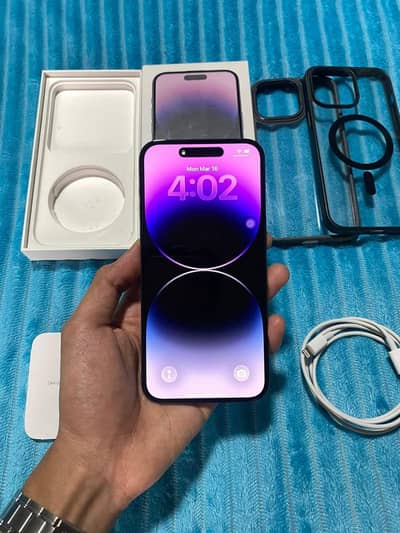 Apple iphone 14 pro max PTA Approved urgent sale wtp no 0329=2074401