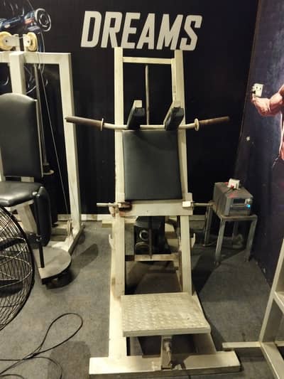 Gym Machine for Sale - Hack Squat Leg Machine Gym Used  12 Guage