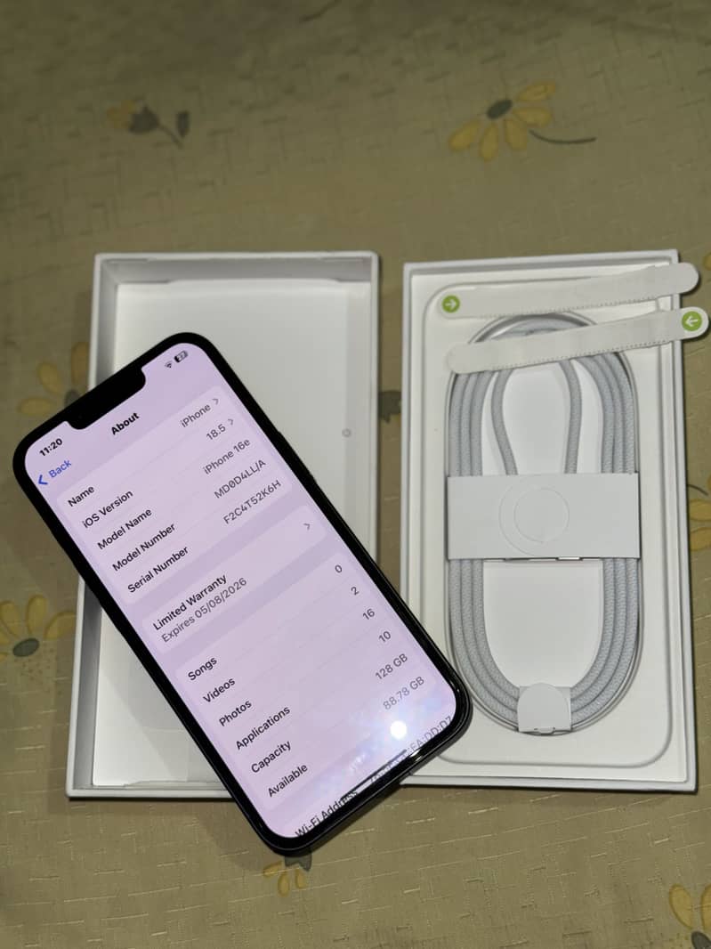 Iphone 16E 10/10 JV 3