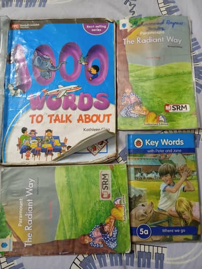 class kg2 and class 1 books