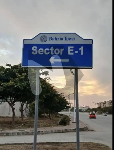 6 marla E-1 sector NO 142  phase 8 bahria town