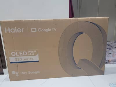 Haier 55 Inches H55S80EUX-4K QLED Tv 2026 Model