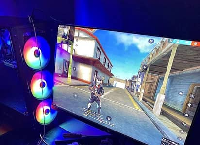 complete gameing setup for sale Rx 580 8gb card core i5 4th generation
