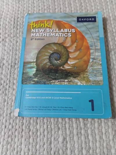 think new mathematic 8, edition grade 7