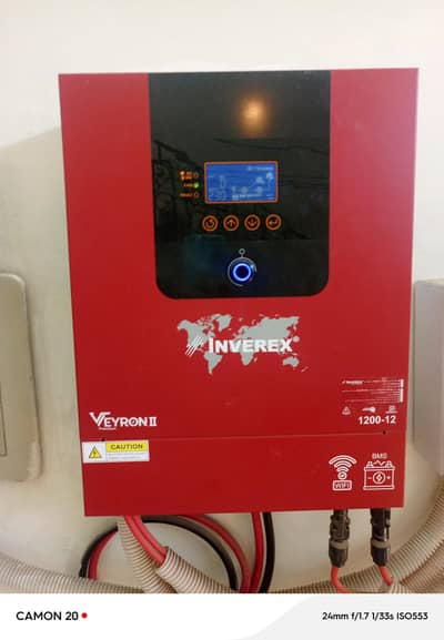 inverex solar inveter 1.2 for sale slightly used. looks like new