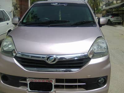 DAIHATSU MIRA 2014/2017 AUTOMATIC ROSE MIST COLOUR BEHTREEN CONDITION