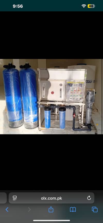 5000 gallon new RO PLANT FOR SALE RUNNING BUSINESS