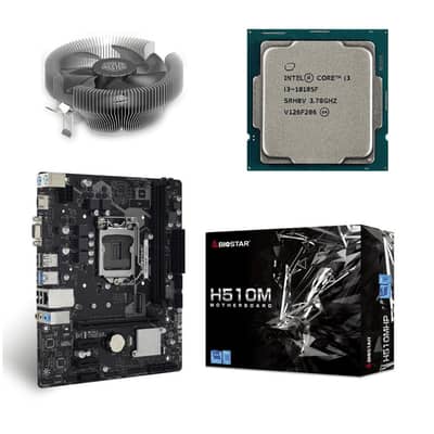 Core i3 10th f with Asus H510M-A