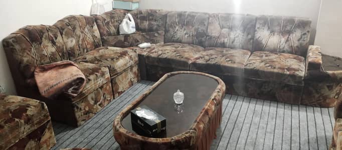 12 seater sofa set with 2 tables