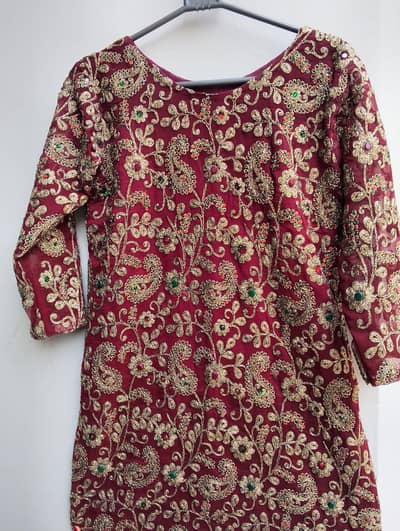 Beautiful Embroided dress for sale _ good condition
