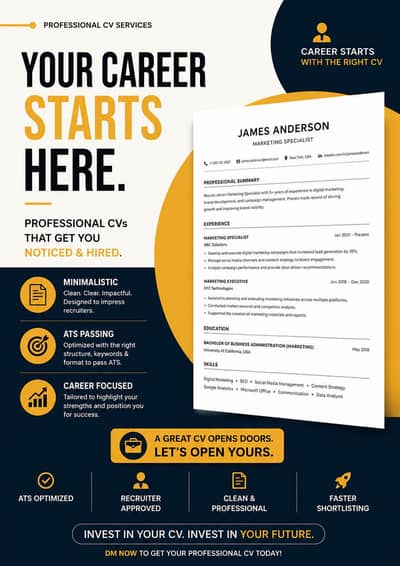 CV that Help You Acquire your Desiring Position.