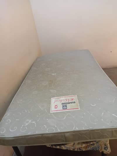 diamond single bed medicated mattress