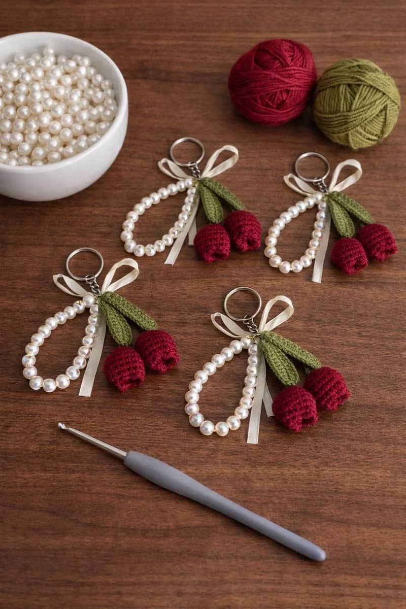 Crochet keychains 2