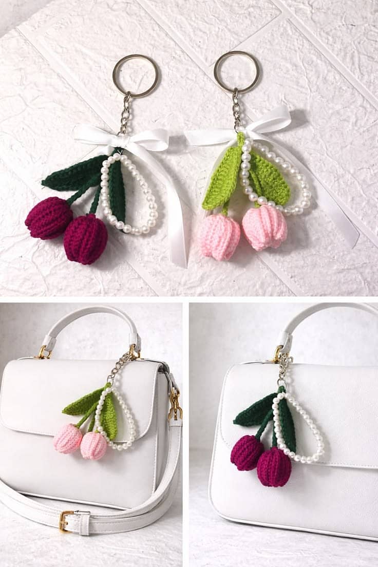 Crochet keychains 3