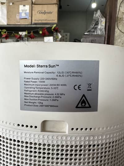 Sterra Sun™ Dehumidifier