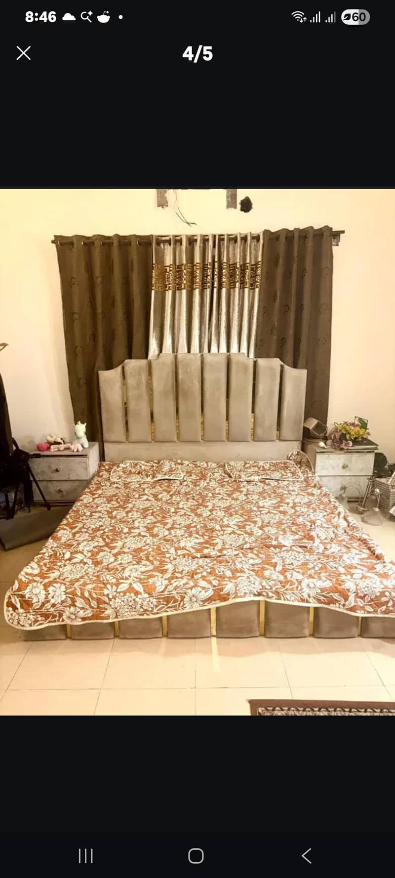 Modern Double Bed 3