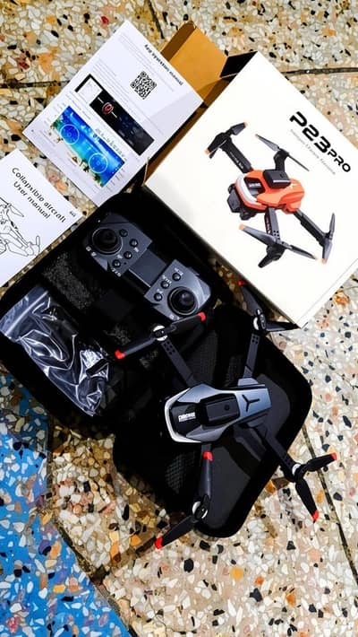 P23pro dual cameras only 2 day used brand new drone