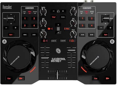 Hercules dj control instinct mixer