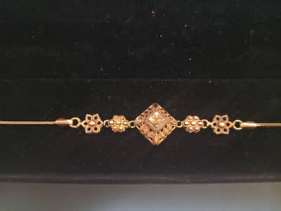gold  breslet in 21 krt