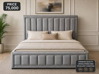 Double Bed with 2 Side Tables