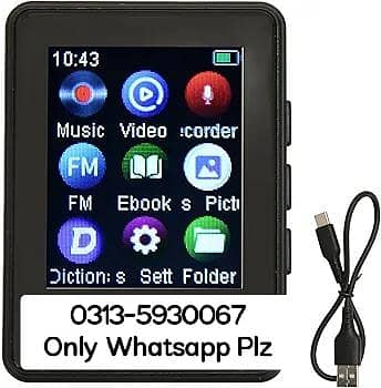 mp3 player with BT digital audio player voice recorder ebook reador