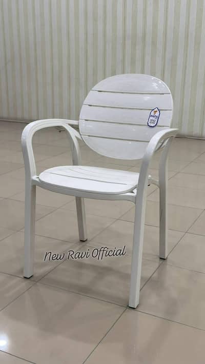Full Plastic Outdoor Chair  6 Kg Weight Chair