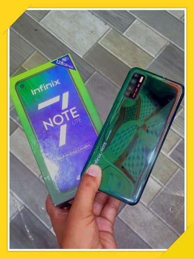 Infinix note 7 lite 4/128