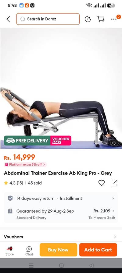 exercise machine for sale urgent