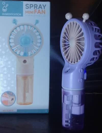 Handheld spray mini Fan