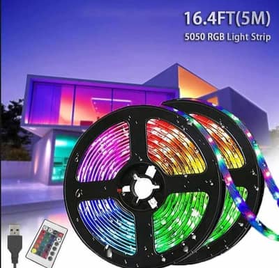 RGB LED LIGHT STRIP WITH REMOTE CONTROL
