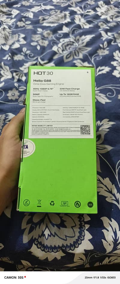Infinix hot 30 for urgent sale