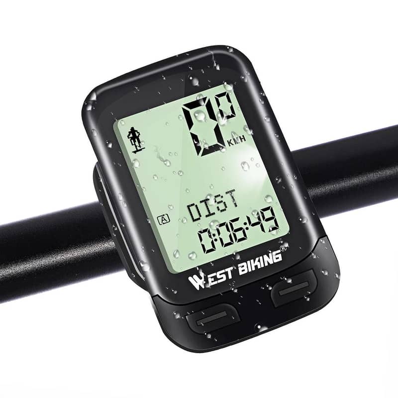 waterproof wireless cycle computer bicycle computer speedometer 4
