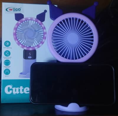 Handheld mini rechargeable Fan