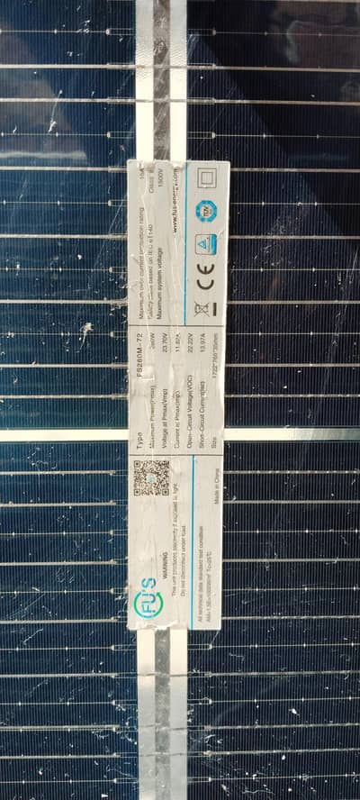 280 Watt Solar penal