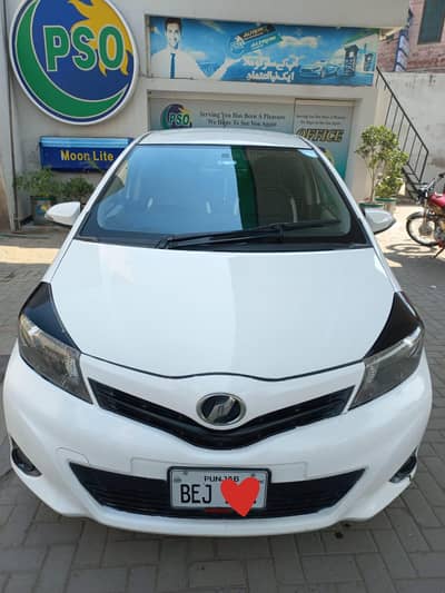 Toyota Vitz model 2011 2015 android panel instal Dunlop tayri HID