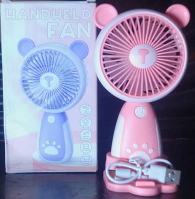 Handheld mini rechargeable Fan